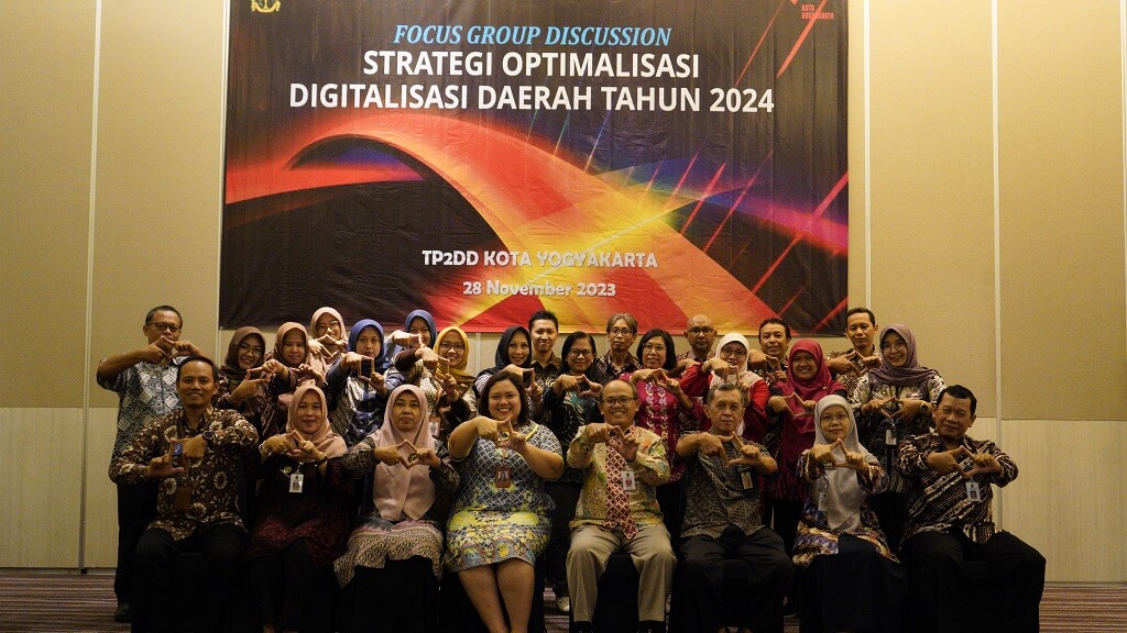 Focus Group Discussion (FGD) dengan tema Strategi Optimalisasi Digitalisasi Daerah Tahun 2024